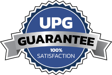 UPG Guarantee 100% Satisfaction
